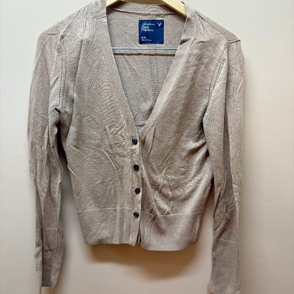 American Eagle Outfitters Sweaters - American Eagle Outfitters tan cardigan
